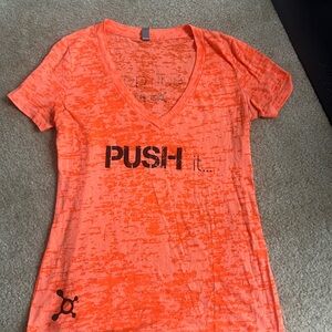 Orangetheory Push it Tee